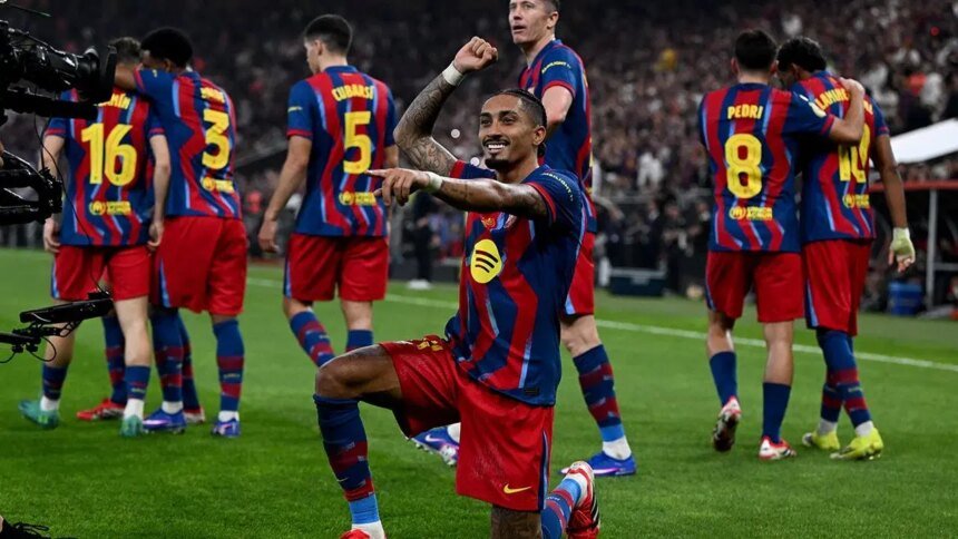 Barcelona vence al Real Madrid y gana la Supercopa de España