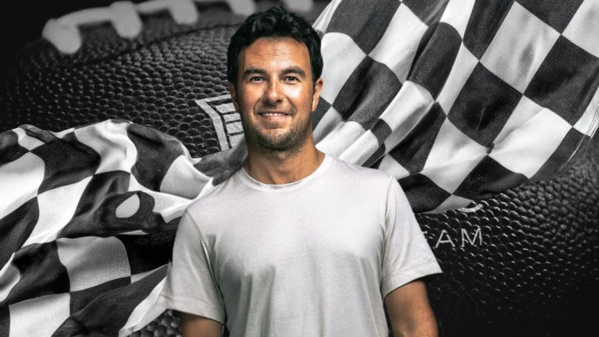 Checo Pérez en el Super Bowl LX: rol del piloto de Cadillac