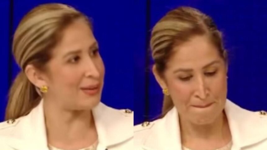 Conductora llora en vivo al informar supuesta captura de Nicolás Maduro