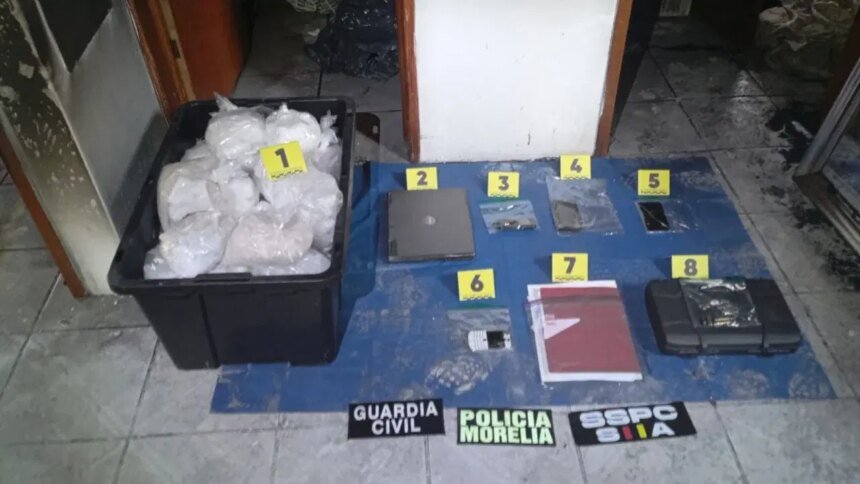 Incendio en departamento revela laboratorio clandestino junto al búnker policial de Morelia