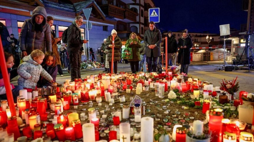 Investigación inicial apunta a bengalas como causa del incendio en Suiza
