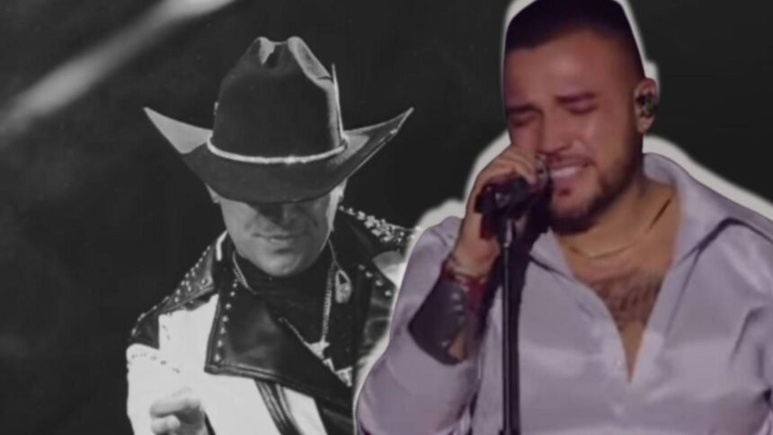 Jessi Uribe se emociona en concierto al despedir a Yeison Jiménez