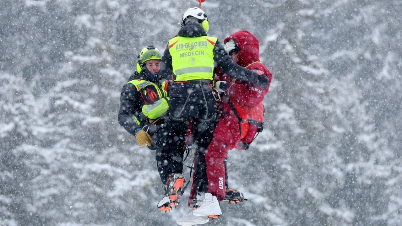 Lindsey Vonn cae en su último descenso antes de Milano-Cortina