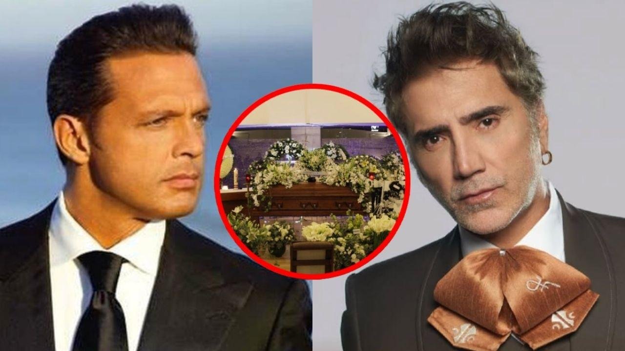 Luis Miguel y Alejandro Fernández asistieron al funeral de Pedro Torres