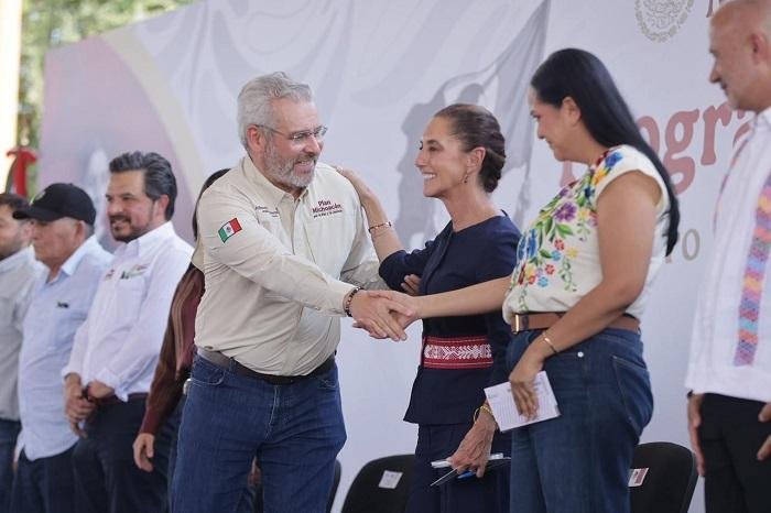 Michoacán: primeros resultados en educación, salud e infraestructura, reporta Bedolla