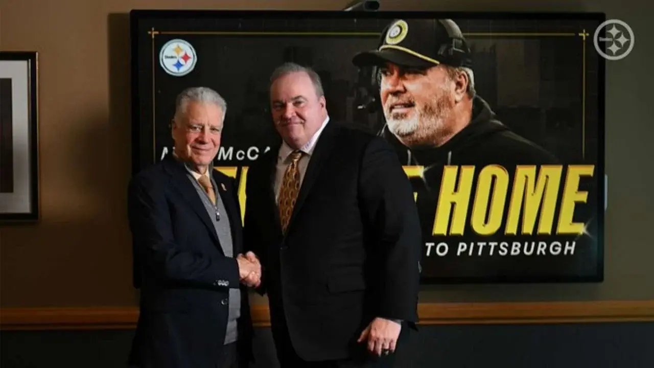 Mike McCarthy, emocionado en su presentación como entrenador de los Steelers