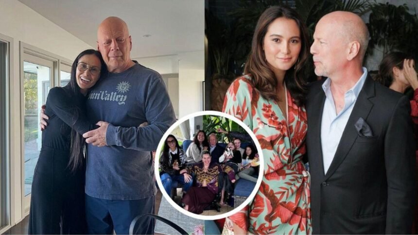 Pacto de Demi Moore y Emma Heming para cuidar a Bruce Willis