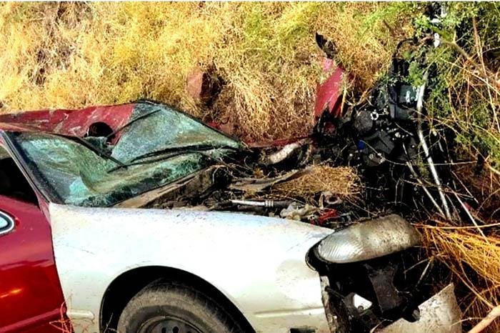 Pareja de 'Los Cuerudos' de Apatzingán, Michoacán, muere en Autopista Siglo XXI