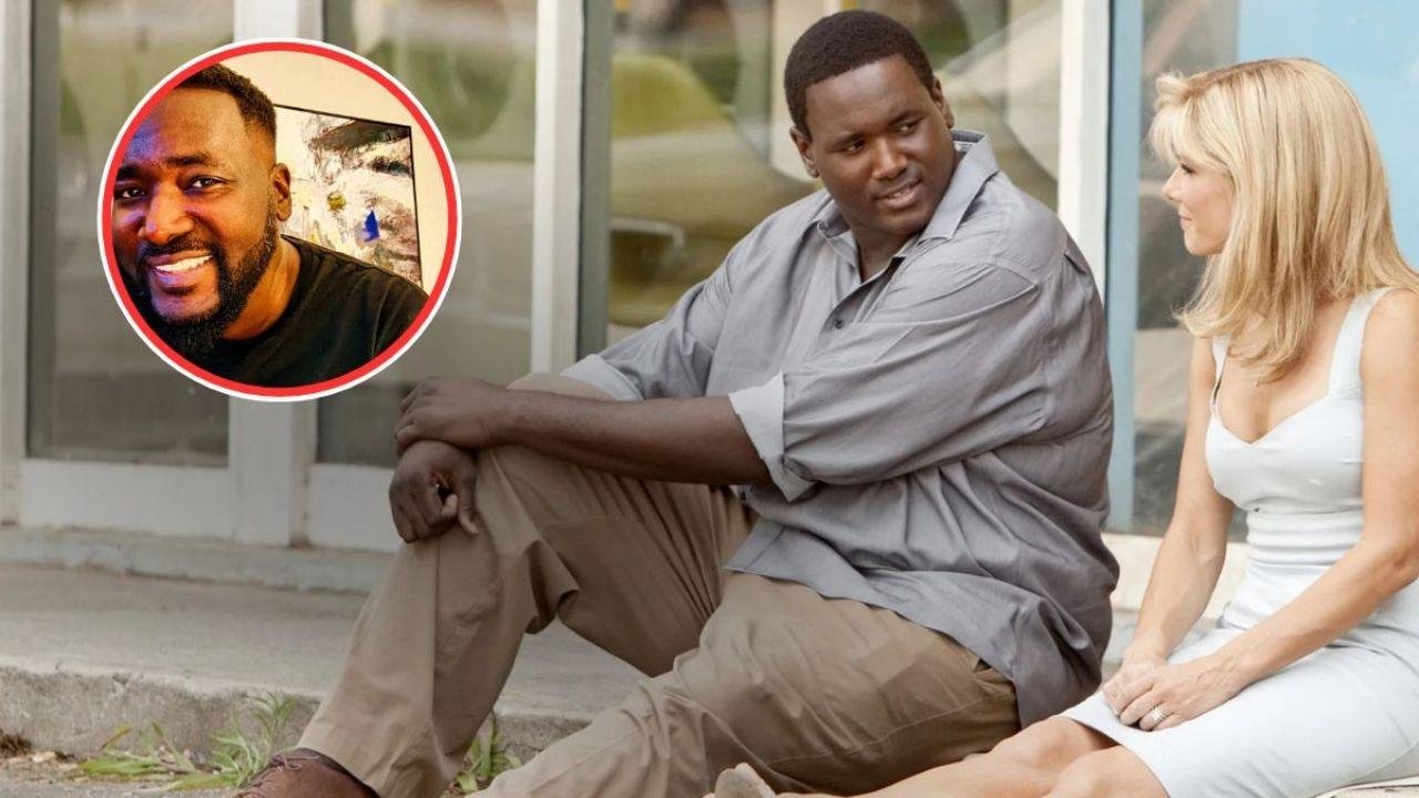 Quinton Aaron, de 'Un Sueño Posible', sufre caída; familia solicita ayuda económica