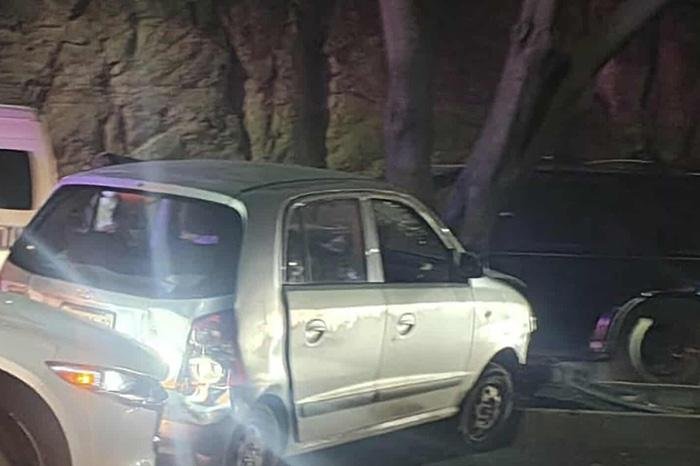 Adulto mayor lesionado tras choque vehicular en Libramiento Sur de Morelia