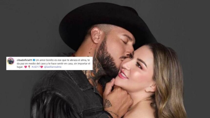 Alicia Villarreal y Cibad Hernández muestran su romance; fans reaccionan