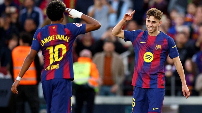 Barcelona golea al Levante y retoma el liderato de LaLiga