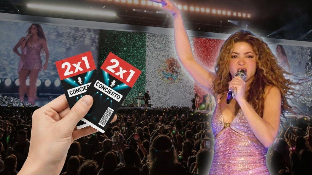 Entradas 2x1 para Shakira en Estadio GNP: cómo comprarlas