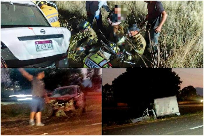 Fallece víctima de 36 años en choque múltiple en Morelia-Pátzcuaro, Michoacán