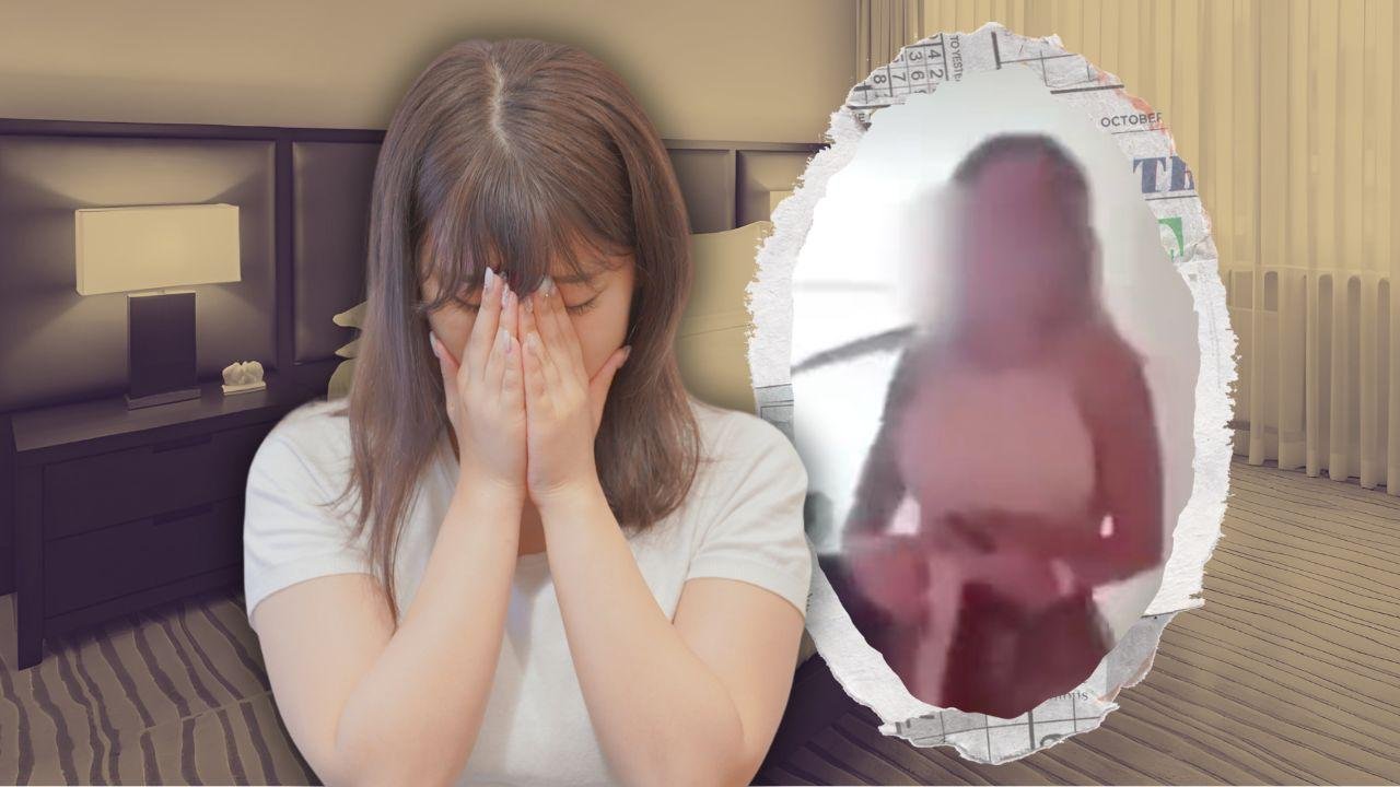 Hombre graba a su esposa entrando a motel por presunta infidelidad