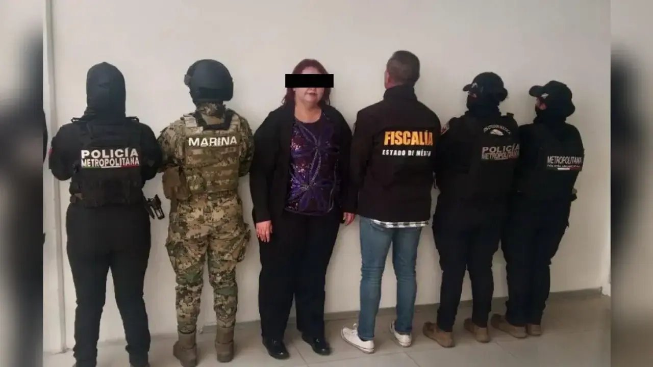 Iris Jazmín detenida en Ecatepec, presunta líder del Sindicato 25 de Marzo