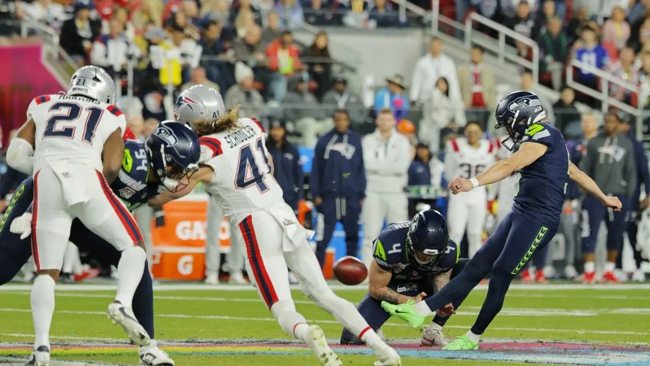 Jason Myers logra récord: cinco goles de campo en el Super Bowl