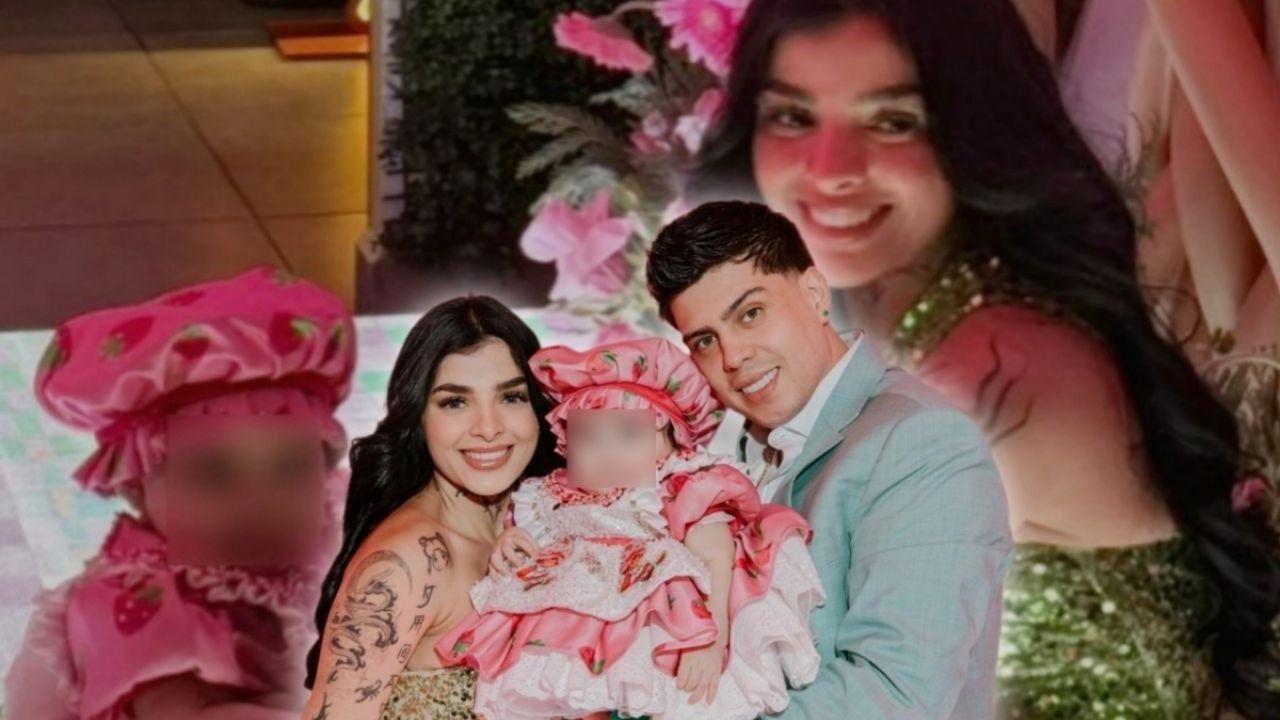 Karely Ruiz celebra primer año de Madisson con fiesta Rosita Fresita