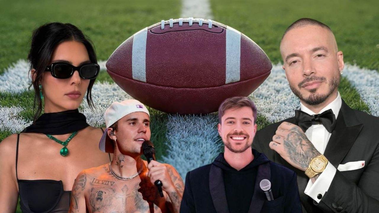 Kendall Jenner, J Balvin y MrBeast en el Super Bowl LX