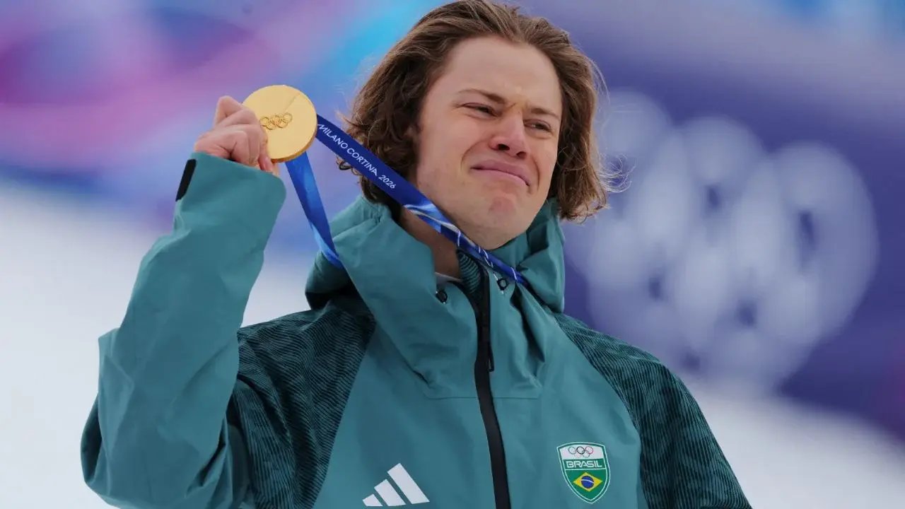 Lucas Pinheiro baila samba en la nieve tras oro olímpico