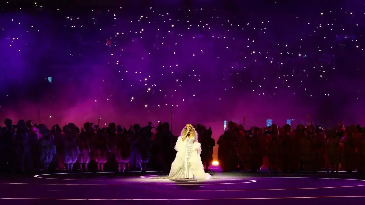 Mariah Carey canta "Volare" en la apertura de Milano-Cortina