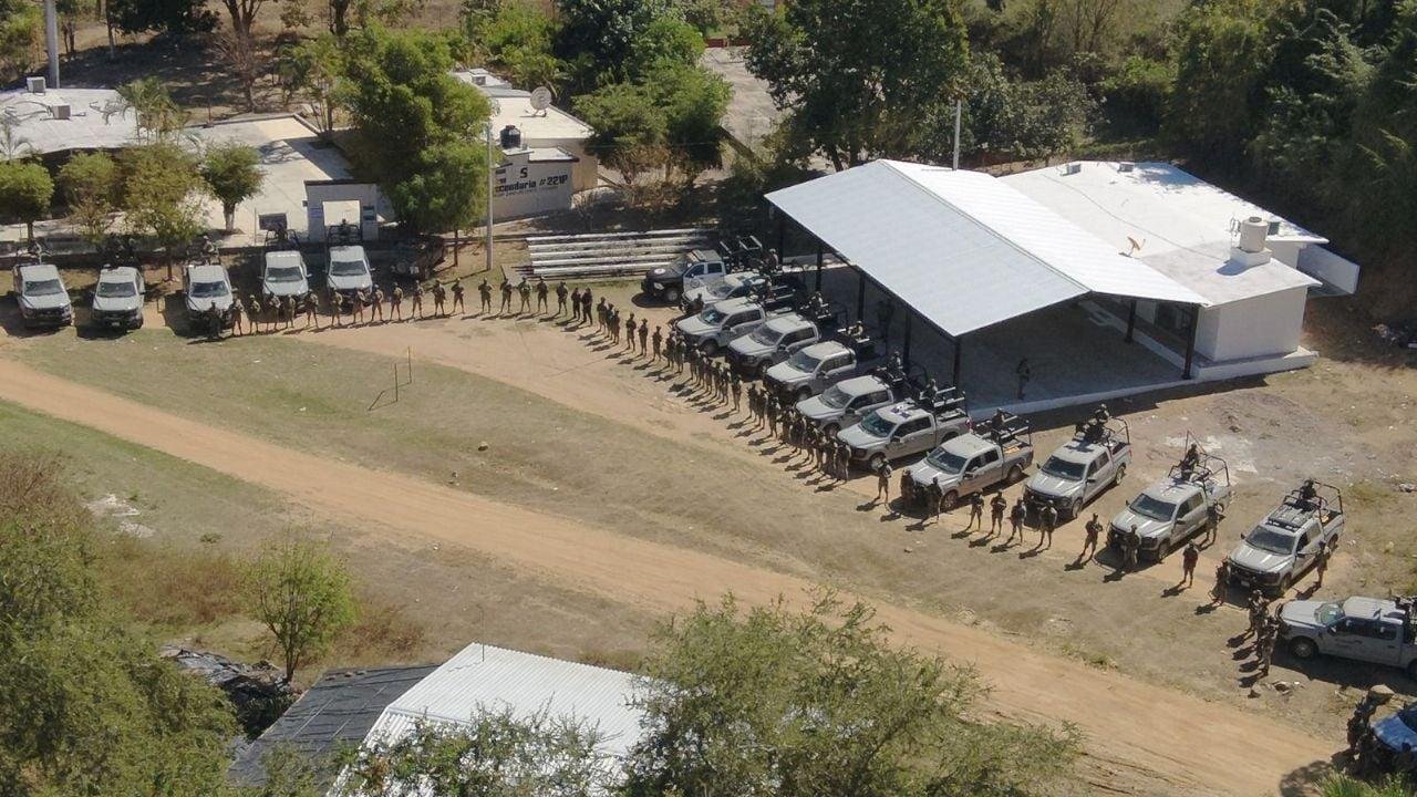 Marina asegura 10 campamentos del crimen organizado en Concordia; secuestraron mineros