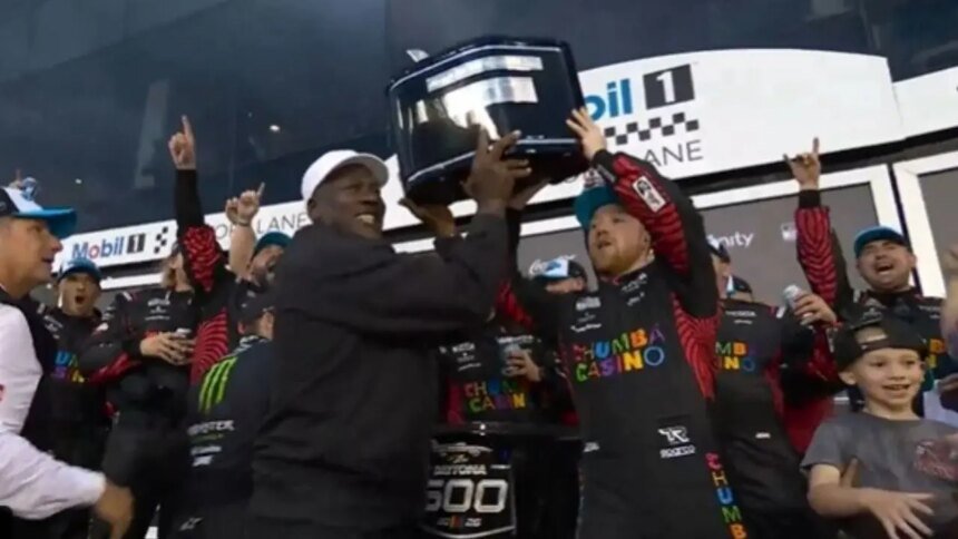 Michael Jordan: su equipo gana las 500 Millas de Daytona