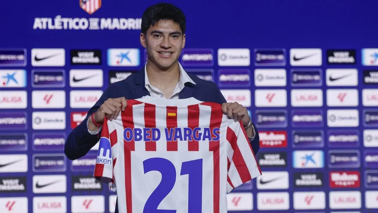 Obed Vargas presentado en el Atlético de Madrid: listo para demostrar