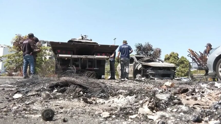 Puerto Vallarta: cenizas y daños tras operativo contra "El Mencho"