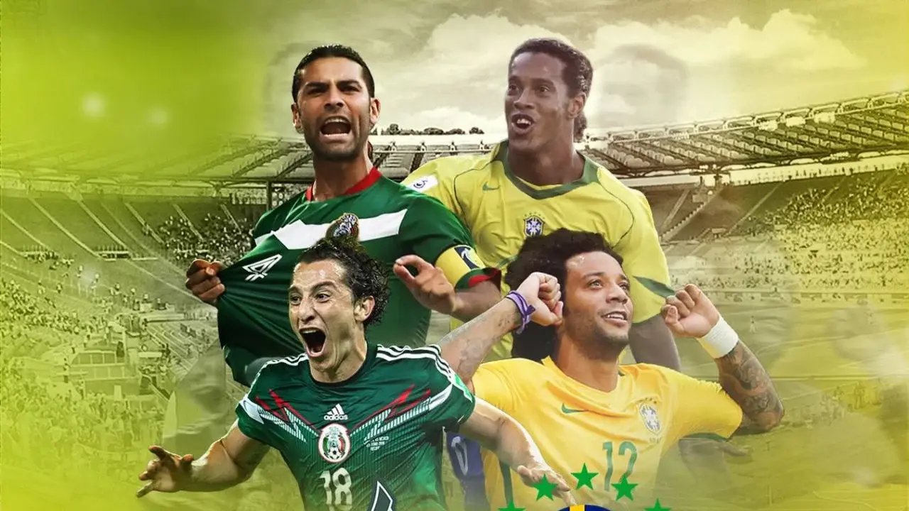 Ronaldinho y Marcelo jugarán en el amistoso de leyendas Brasil vs México