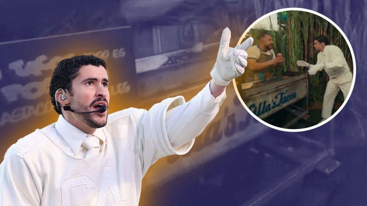 Taquero michoacano que apareció con Bad Bunny en el Super Bowl