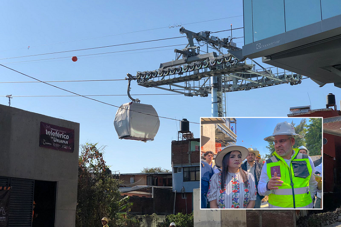 Uruapan espera certificación para inaugurar su teleférico