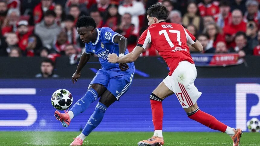 Vinícius anota y denuncia racismo en triunfo del Real Madrid sobre Benfica