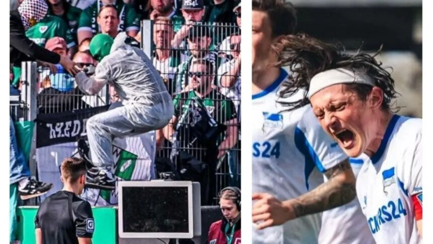 Aficionados roban cable del VAR y dejan sin imagen al árbitro