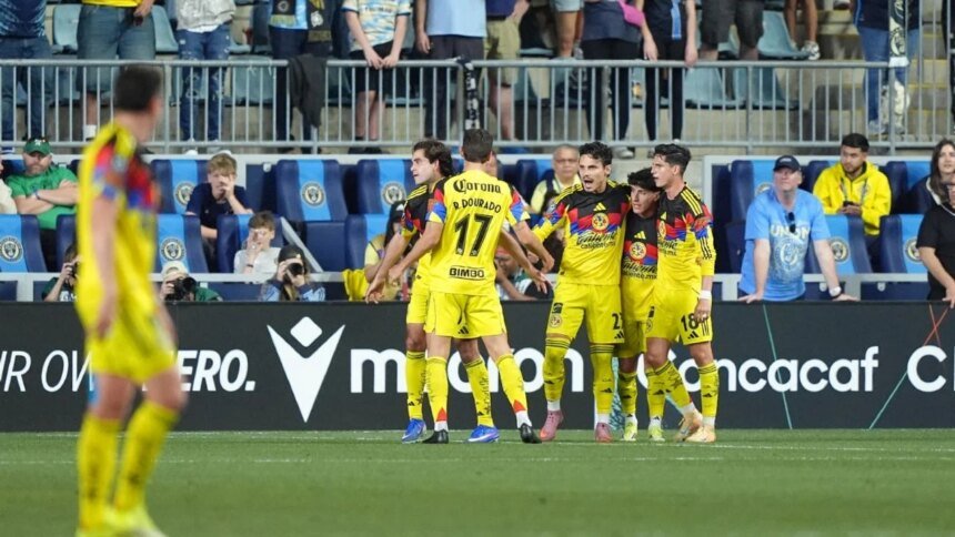 América gana en Philadelphia y avanza a cuartos; podría enfrentar a Messi