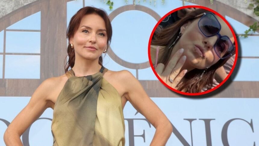 Angelique Boyer se compromete; su anillo no es de Sebastián Rulli