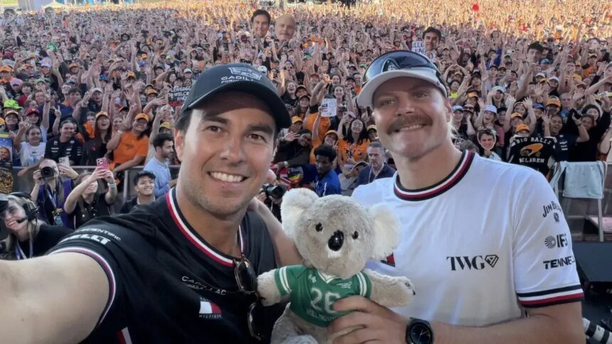 Checo Pérez y Cadillac reciben bienvenida cálida en el GP de Australia