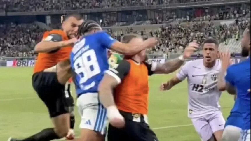 Cruzeiro vs Atlético Mineiro: 23 expulsados, nuevo récord en Brasil