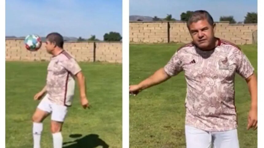 Daniel Guzmán promociona academia tras demostración de dominadas