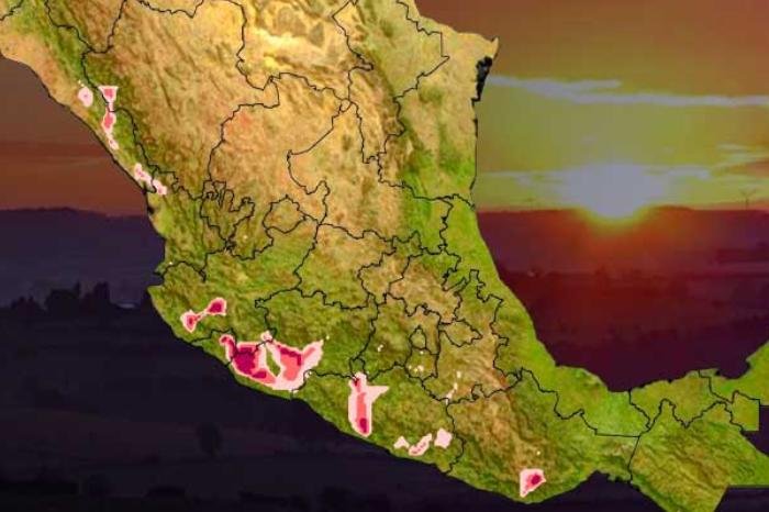Michoacán, entre los tres estados con temperaturas más altas del país