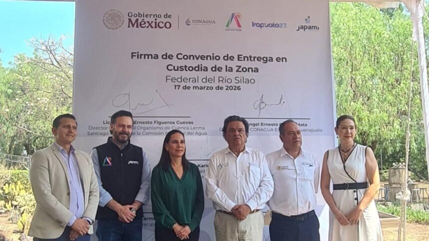 Modelo nacido en Jalisco impulsa gobernanza nacional del agua: CONAGUA firma convenio en Irapuato