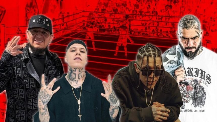 Poncho de Nigris relata altercado entre raperos en Ring Royale