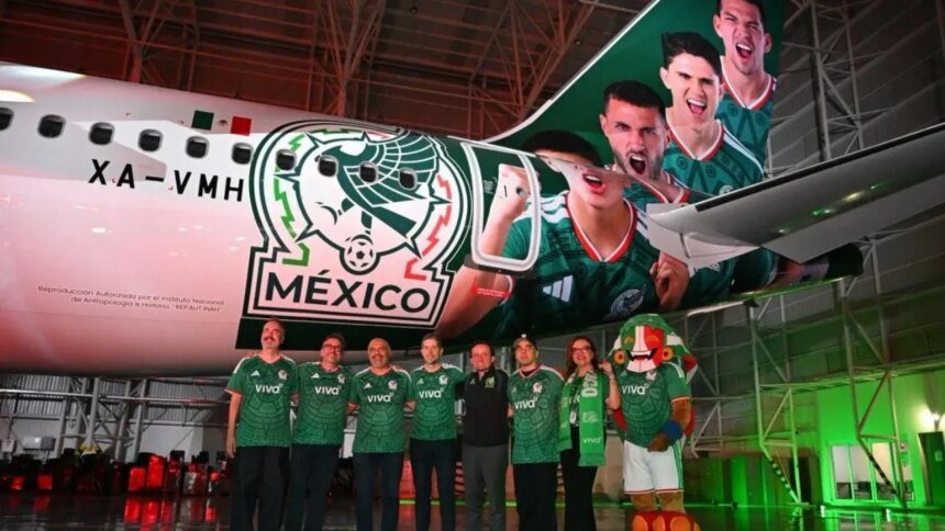 Selección Mexicana de fútbol estrena avión rumbo al Mundial 2026 – ODN