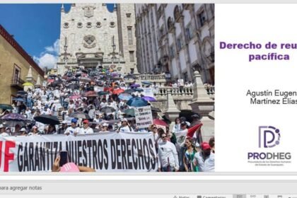 Sensibiliza Gobierno de la Gente a autoridades municipales sobre el derecho a la manifestación de las mujeres