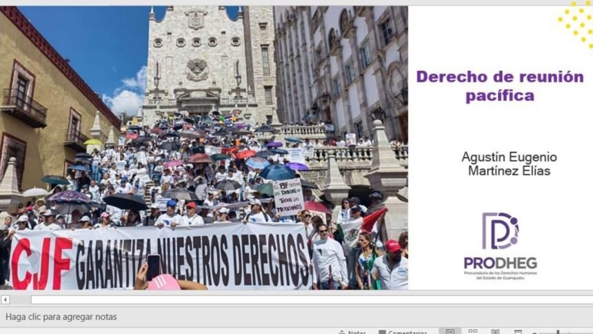 Sensibiliza Gobierno de la Gente a autoridades municipales sobre el derecho a la manifestación de las mujeres