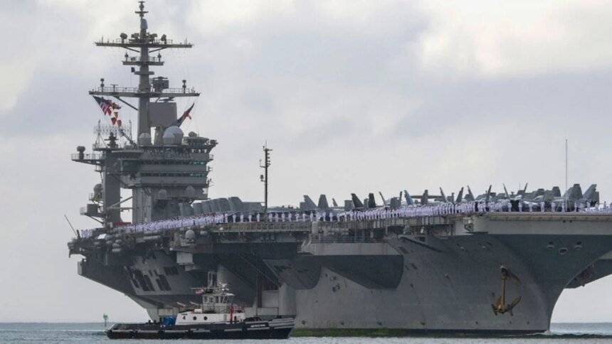 Teherán asegura impacto en el portaviones Abraham Lincoln; Washington lo niega