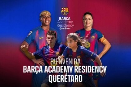 Barcelona lanza academia de fútbol en Querétaro, México Contacto