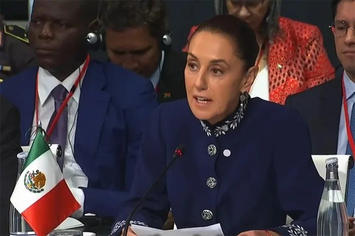 En Madrid, Sheinbaum aborda la polémica "conquista" con Sánchez Contacto