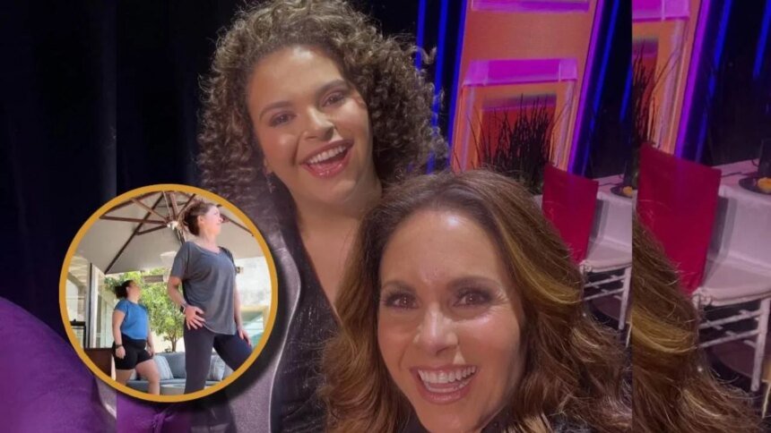 Lucero y Lucerito Mijares brillan al estilo de Michael Jackson Contacto