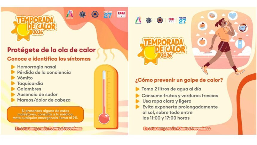 PC Irapuato exhorta a la ciudadanía a extremar precauciones por altas temperaturas Contacto